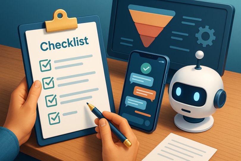 Checklist tối ưu hóa chatbot AI